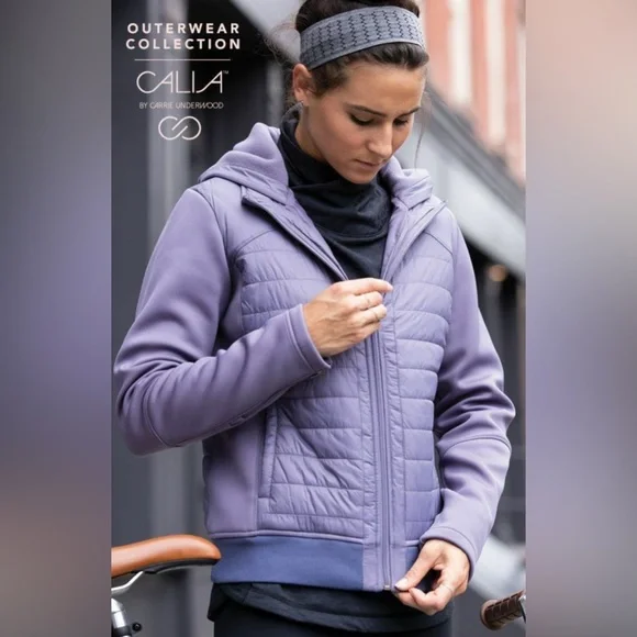 Calia By Carrie Underwood NWT Hybrid Moto Jacket Women’s M - Picture 1 of 9